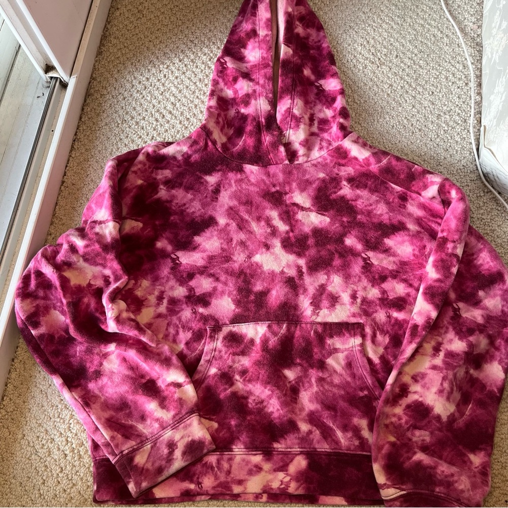 Old Navy Pink and Cream Hoodie